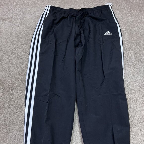 Adidas Joggers Women's Black Elastic Waist Drawstring Pockets Size XL NWT - Picture 10 of 14